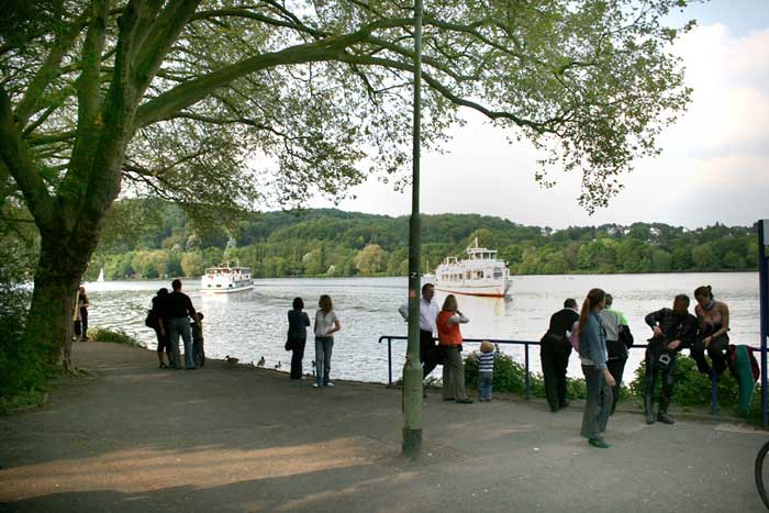 Blick auf den Baldeneysee