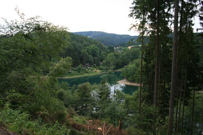 Blick auf die Aggertalsperre