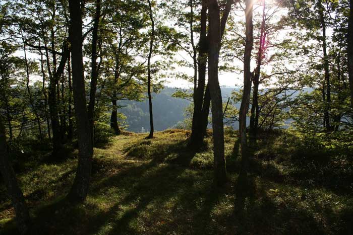 Blick auf den Steinbruch